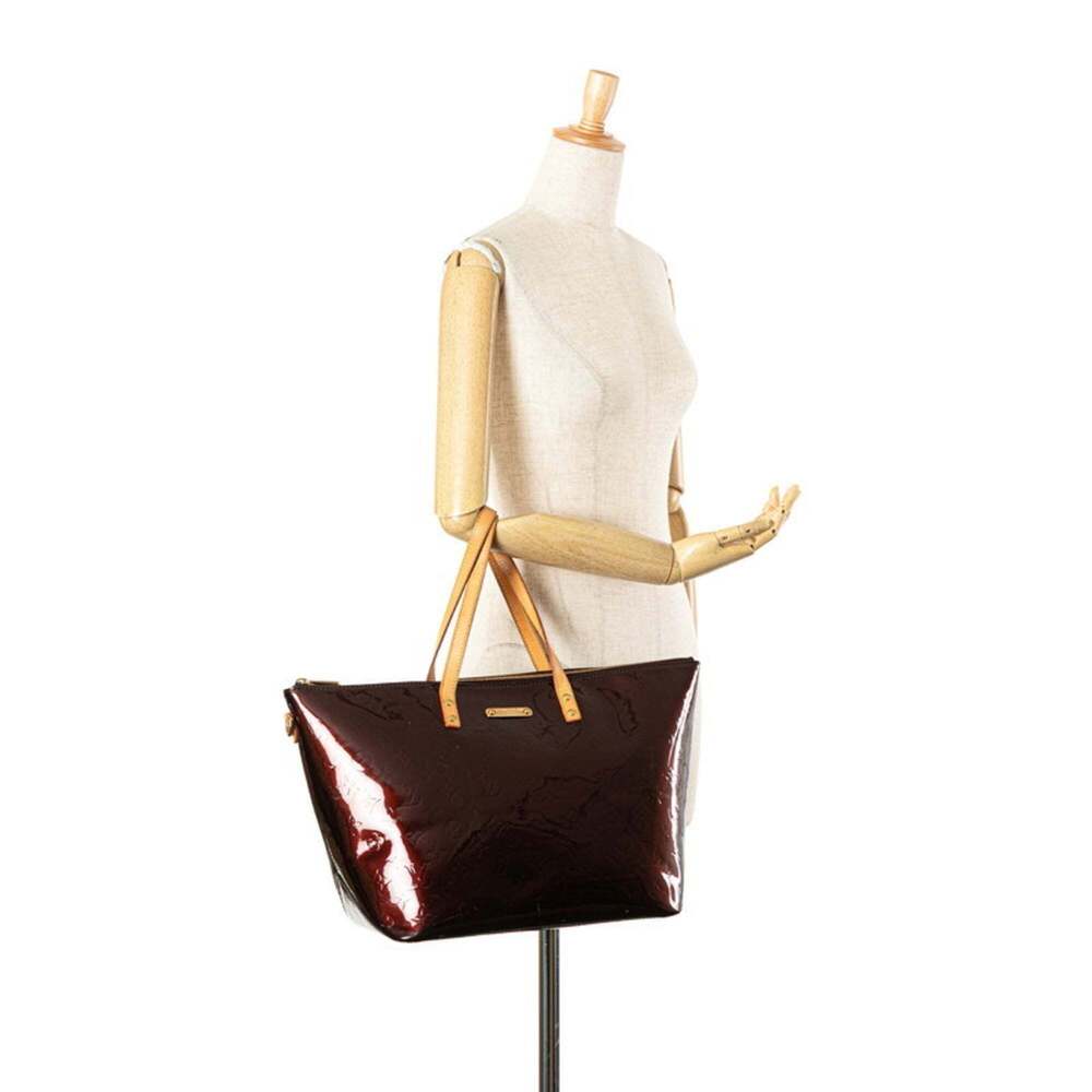 LOUIS VUITTON Authentic Brown Monogram Leather Shoulder Bag - Picture 14 of 14